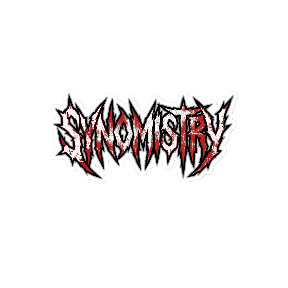 SYNOMISTRY Bloody Sticker